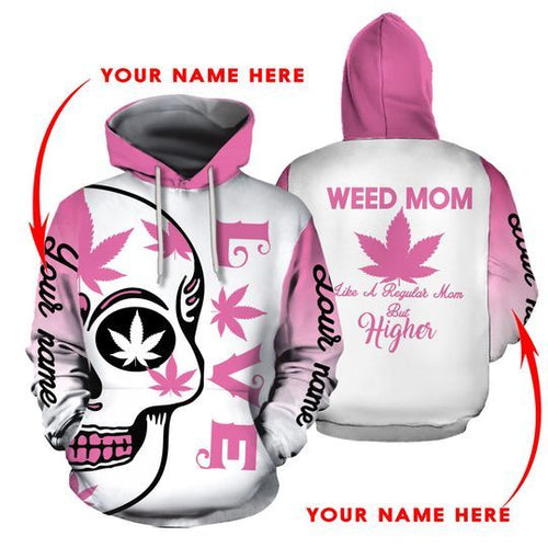 420 HOODIE WEED MOM