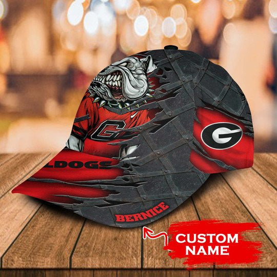 GEORGIA 3D SKULL CAP CLASSIC CUSTOM NAME TS2686