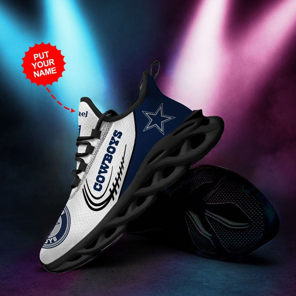 Dallas Cowboys PERSONALIZED MAX SOUL SHOES M19
