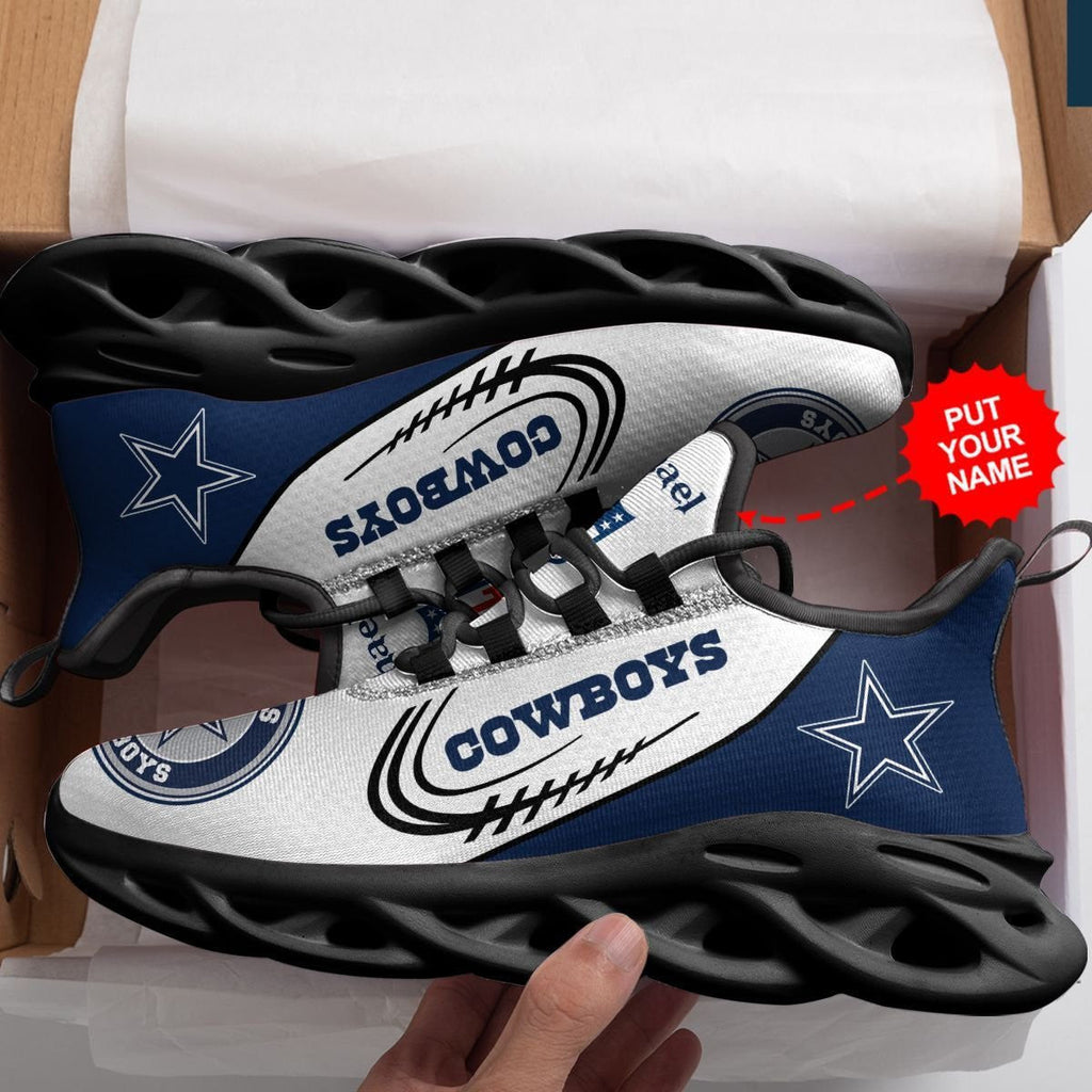 Dallas Cowboys PERSONALIZED MAX SOUL SHOES M19