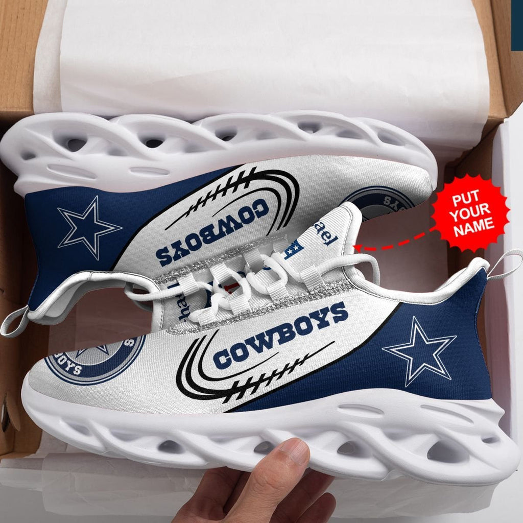 Dallas Cowboys PERSONALIZED MAX SOUL SHOES M19