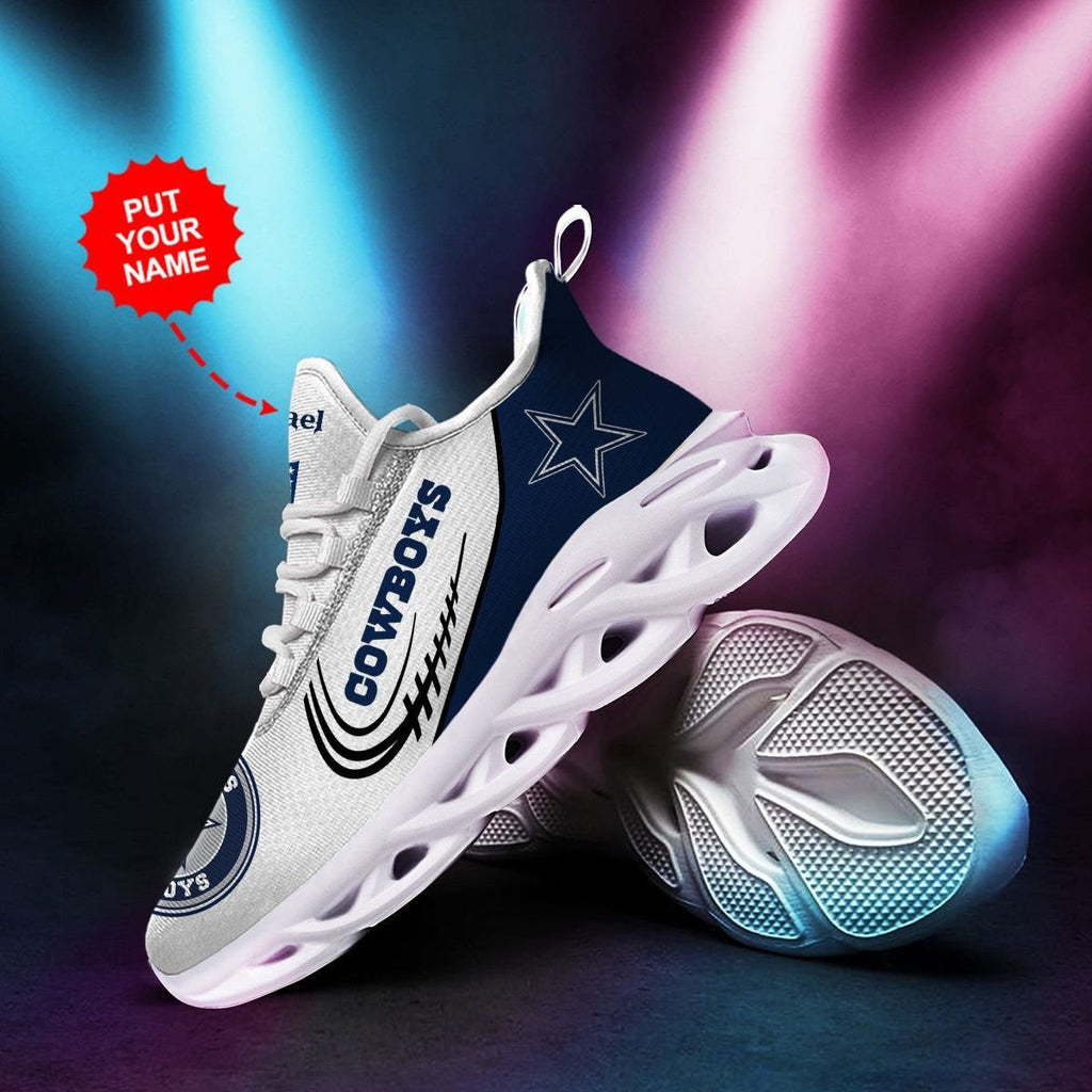 Dallas Cowboys PERSONALIZED MAX SOUL SHOES M19
