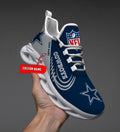 Dallas Cowboys -PERSONALIZED MAX SOUL SHOES DS006