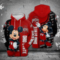 Ohio State Buckeyes Mickey Mouse Limited Hoodie S592
