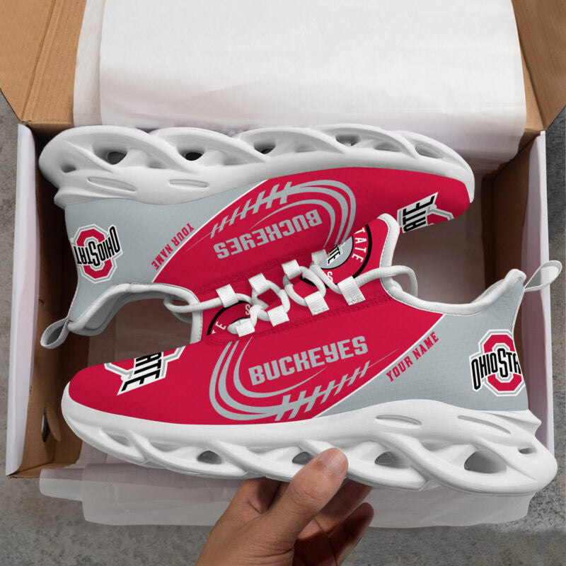 Ohio State Buckeyes Personalized MAX SOUL SHOES BG008