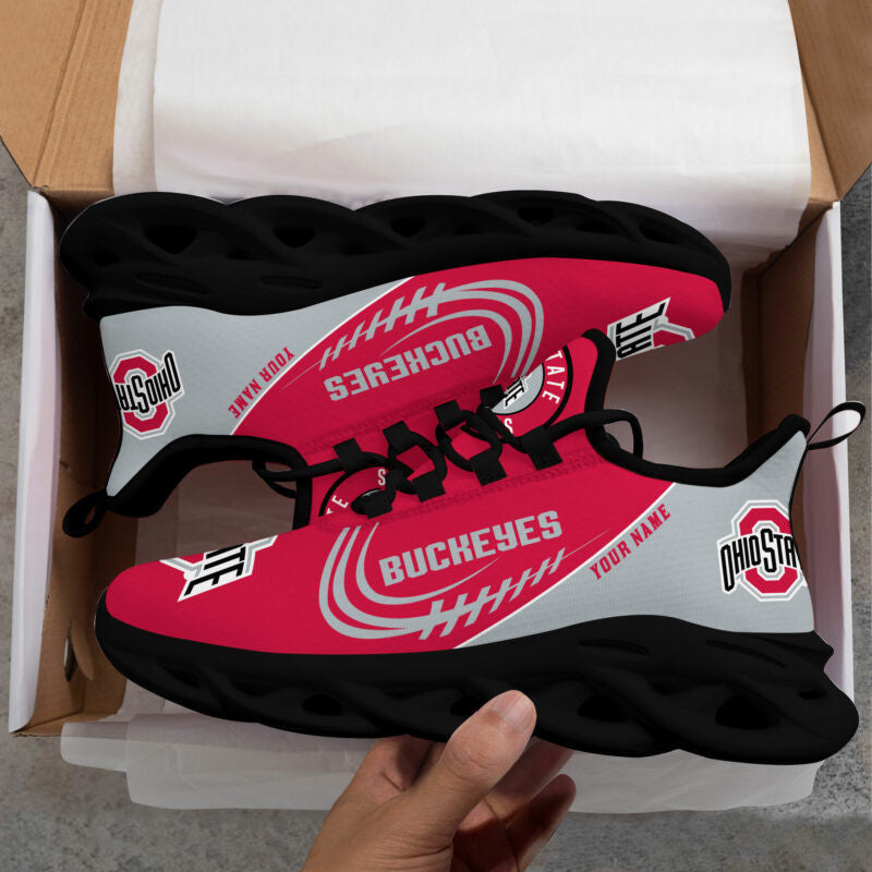 Ohio State Buckeyes Personalized MAX SOUL SHOES BG008