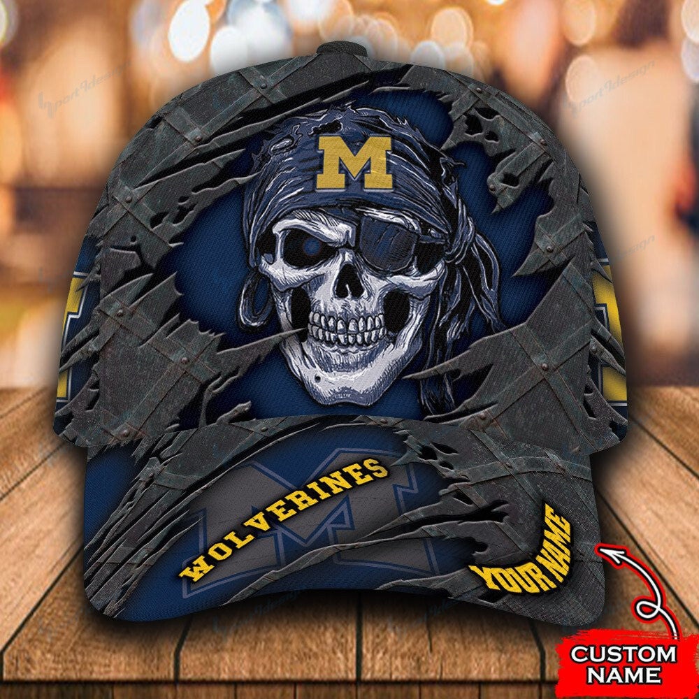 Michigan Wolverines Personalized Classic Cap 352