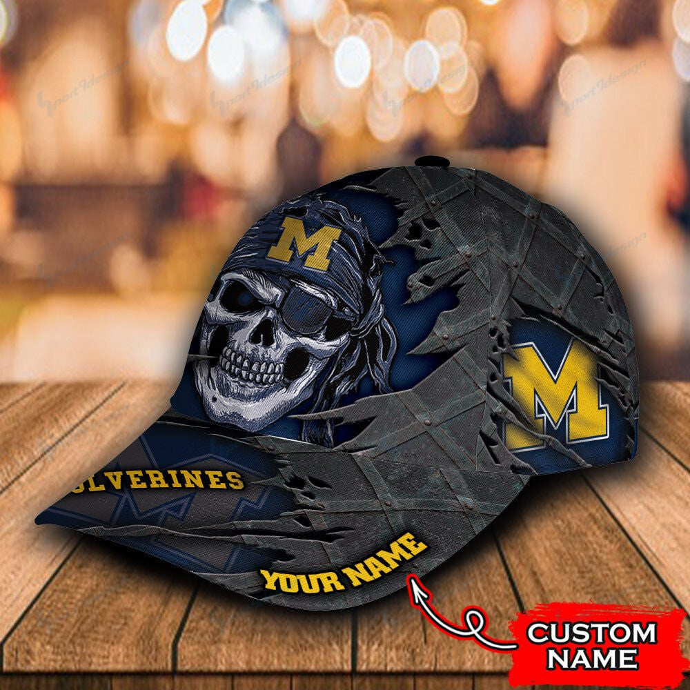 Michigan Wolverines Personalized Classic Cap 352