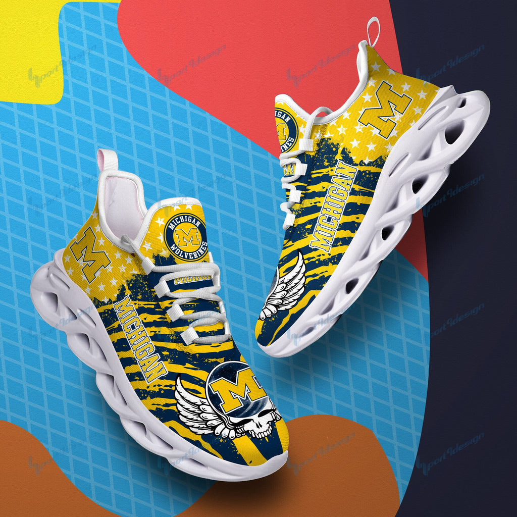 Michigan Wolverines Yezy Running Sneakers BB747
