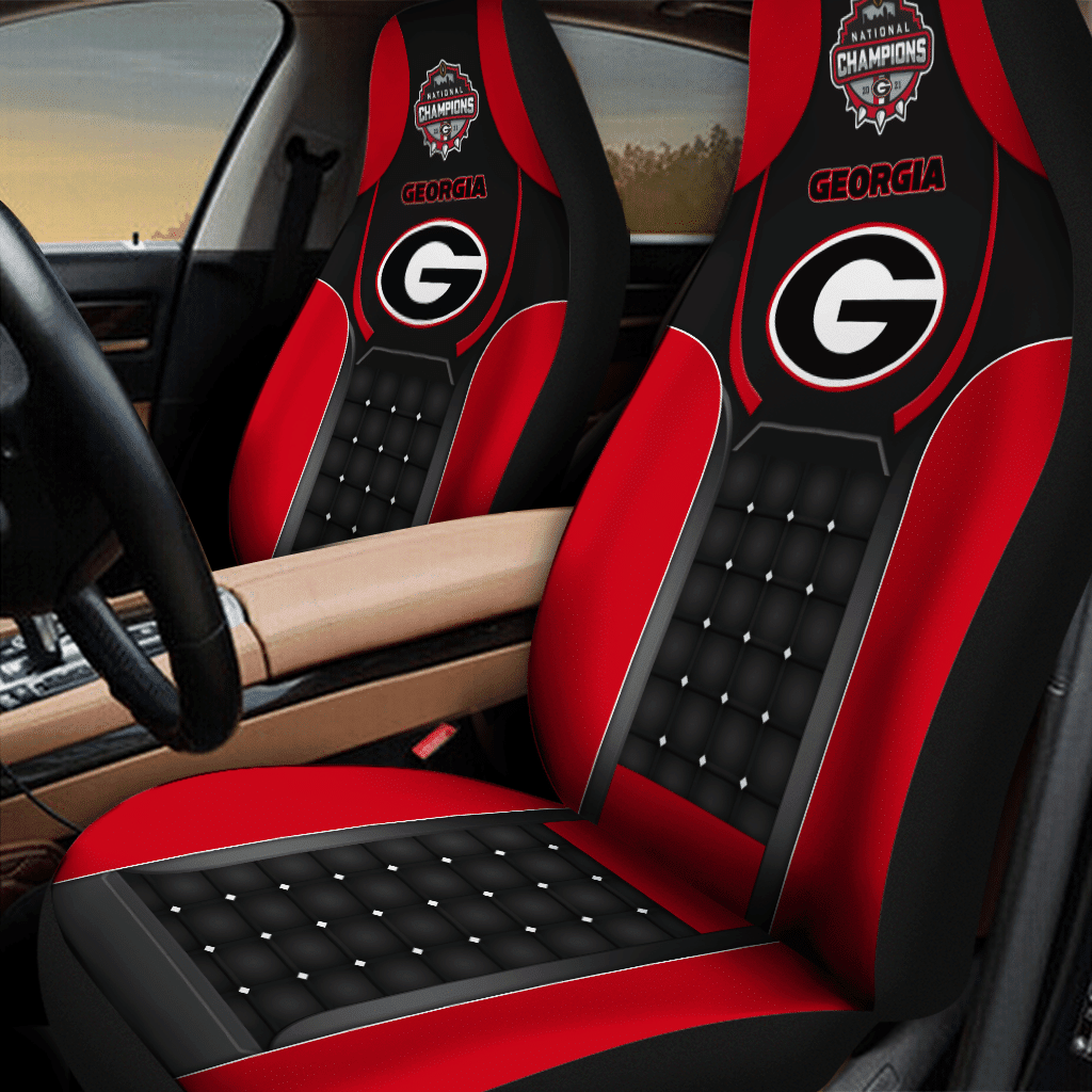 Georgia bulldogs Champion Car Seat Covers (SET OF 2) - v3