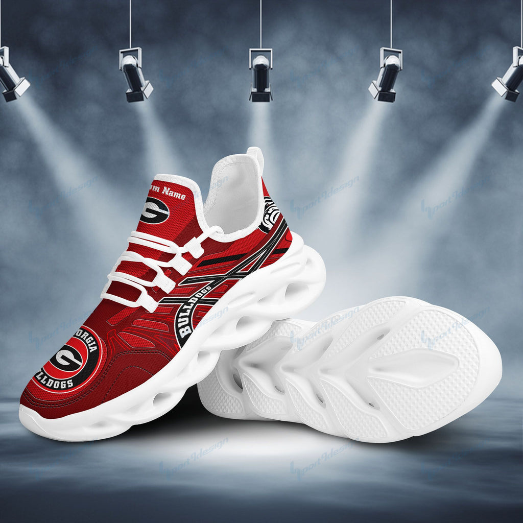 Georgia Bulldogs Personalized MAX SOUL SHOES BB648