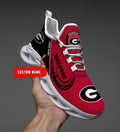 Georgia Bulldogs Personalized MAX SOUL SHOES BD710