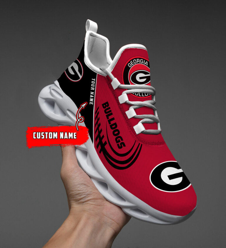 Georgia Bulldogs Personalized MAX SOUL SHOES BD710