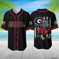 Georgia Bulldogs Personalized Baseball Jersey BU0191