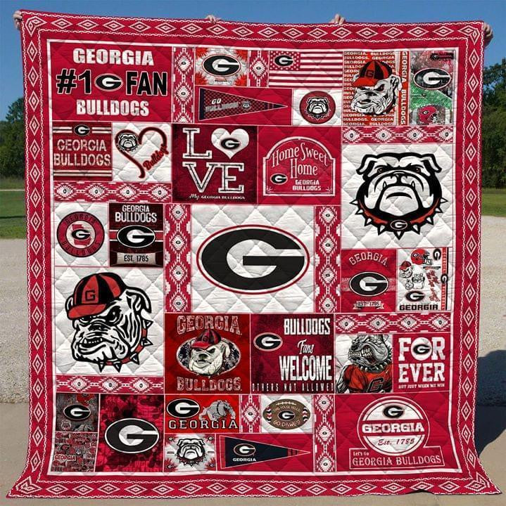 Georgia Bulldogs Premium Quilt BD118