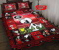 Georgia Bulldogs Quilt Bedding Set BD181019
