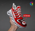 Kansas City Chiefs Personalized MAX SOUL SHOES 187