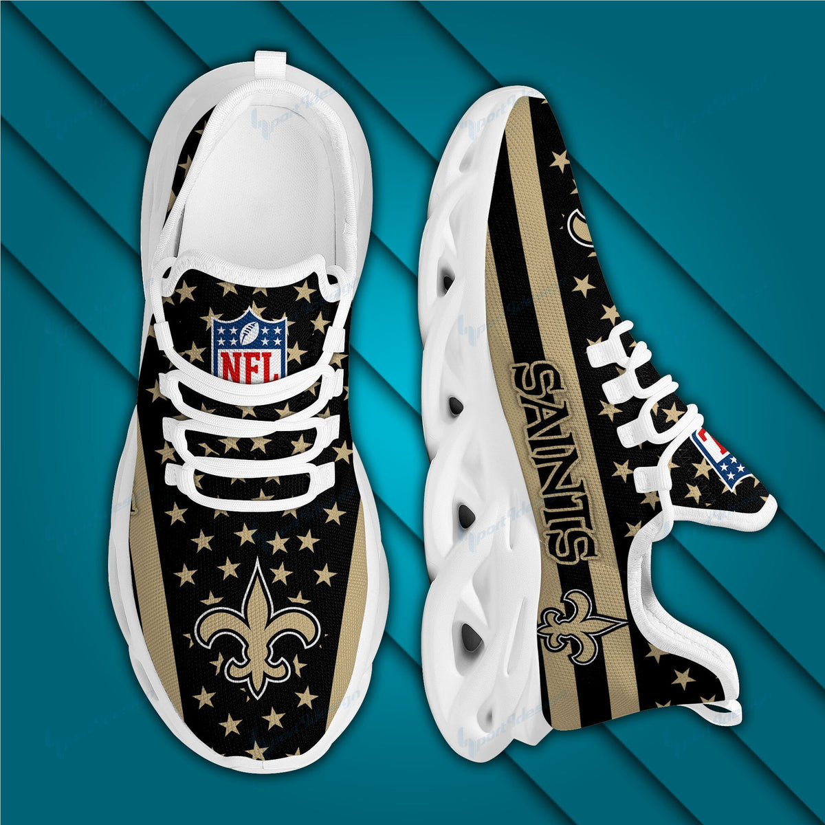 New Orleans Saints MAX SOUL SHOES 50