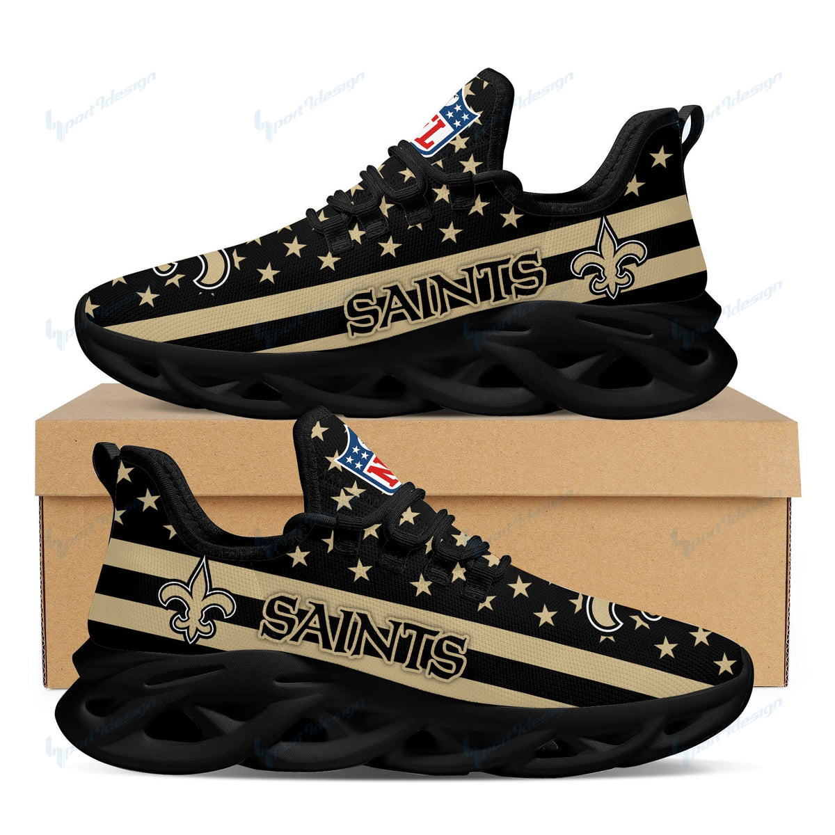 New Orleans Saints MAX SOUL SHOES 50