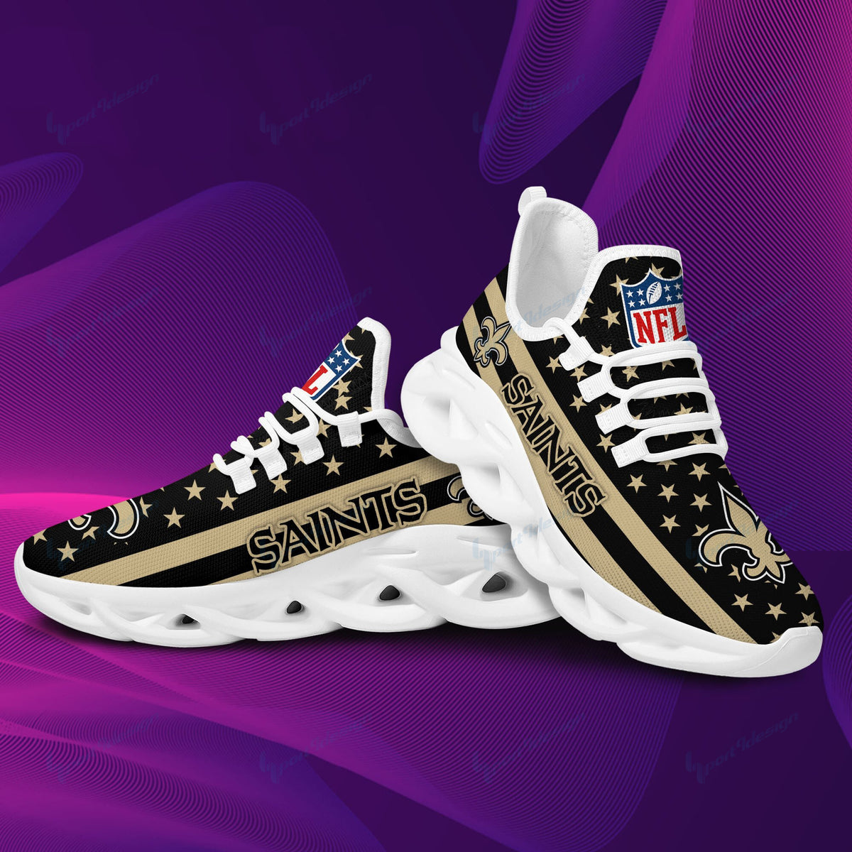 New Orleans Saints MAX SOUL SHOES 50
