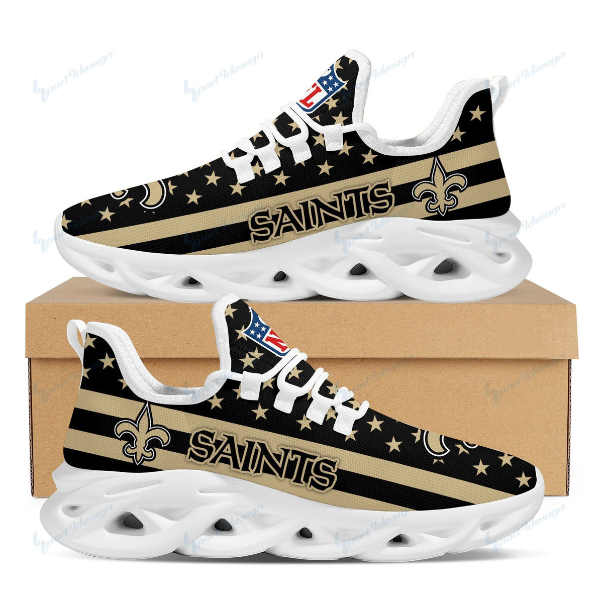 New Orleans Saints MAX SOUL SHOES 50