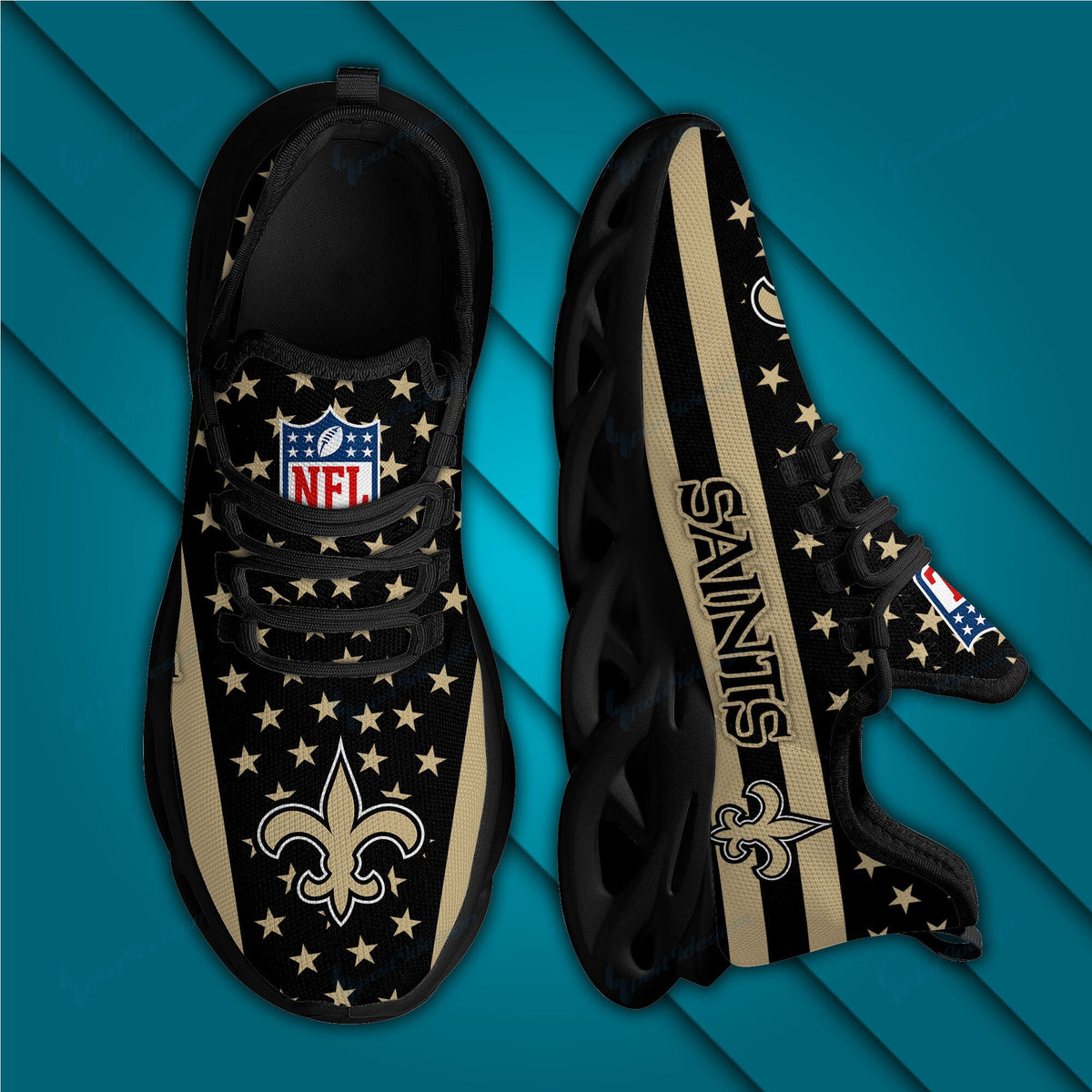 New Orleans Saints MAX SOUL SHOES 50