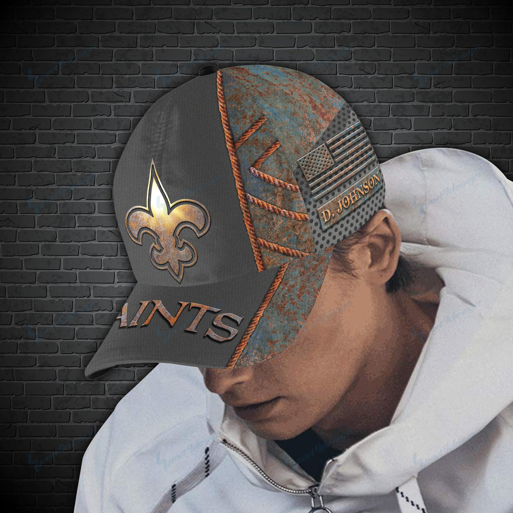 New Orleans Saints Personalized Classic Cap BG197