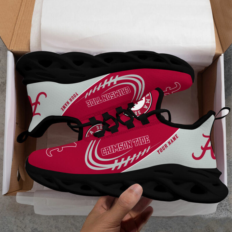 Alabama Crimson TidePERSONALIZED MAX SOUL SHOES AL008