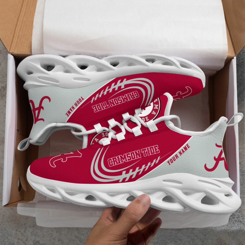Alabama Crimson TidePERSONALIZED MAX SOUL SHOES AL008