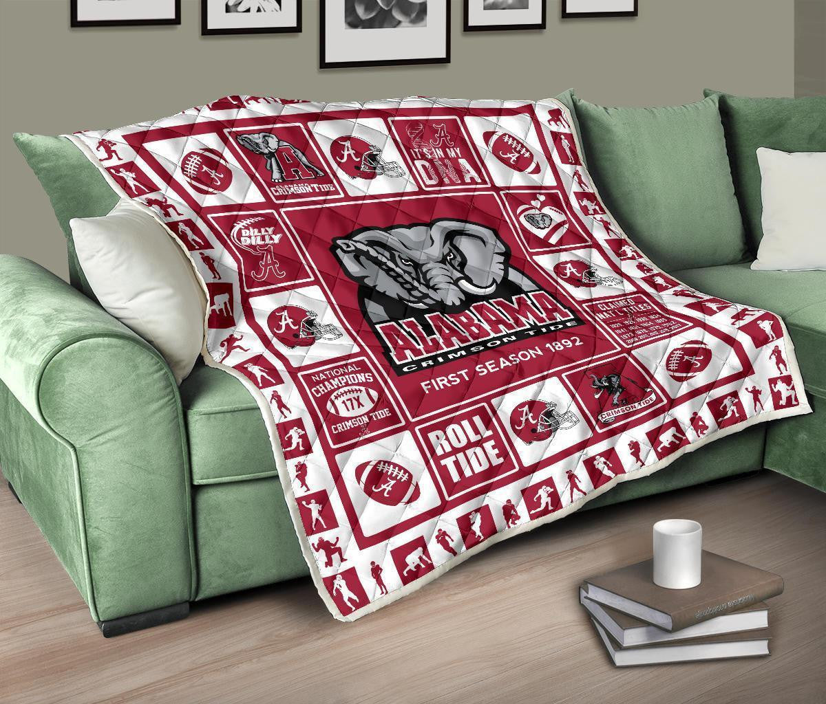 Alabama Crimson Tide Premium Quilt ALB1639