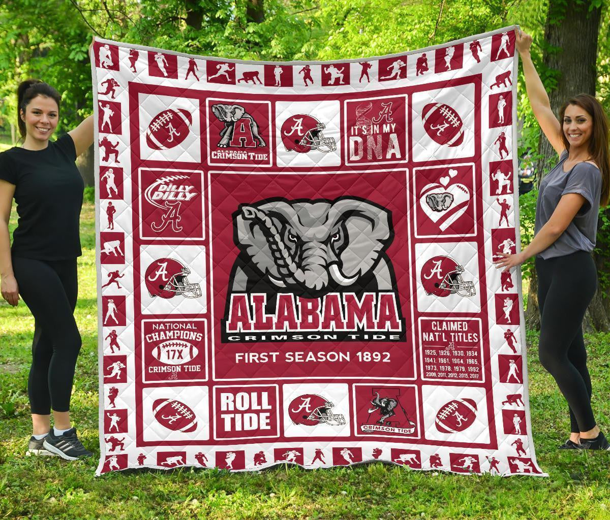 Alabama Crimson Tide Premium Quilt ALB1639
