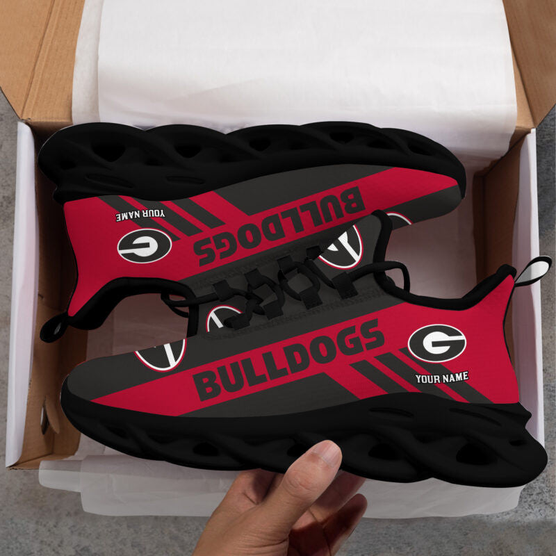 Georgia Bulldogs Personalized MAX SOUL SHOES BD888