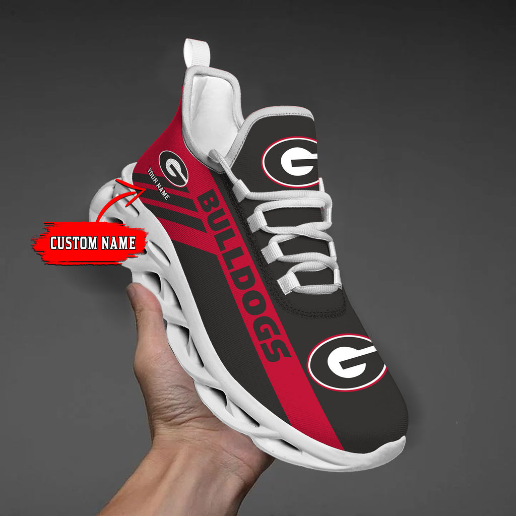 Georgia Bulldogs Personalized MAX SOUL SHOES BD888