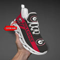 Georgia Bulldogs Personalized MAX SOUL SHOES BD888
