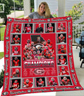 Georgia Bulldogs Champs Premium Quilt GRA820