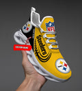 Custom Name – Pittsburgh Steelers -PERSONALIZED MAX SOUL SHOES