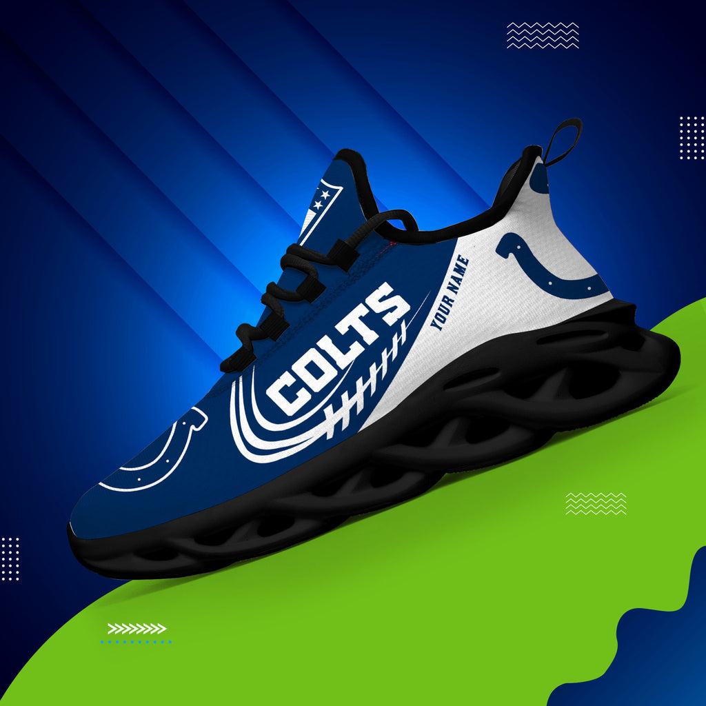 Custom Name – Indianapolis Colts -PERSONALIZED MAX SOUL SHOES
