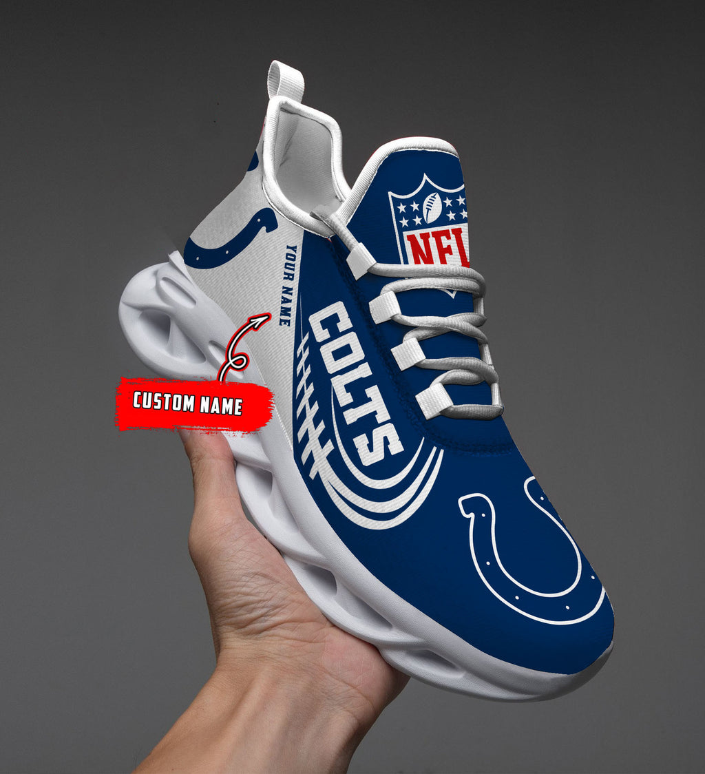 Custom Name – Indianapolis Colts -PERSONALIZED MAX SOUL SHOES