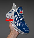 Custom Name – Indianapolis Colts -PERSONALIZED MAX SOUL SHOES