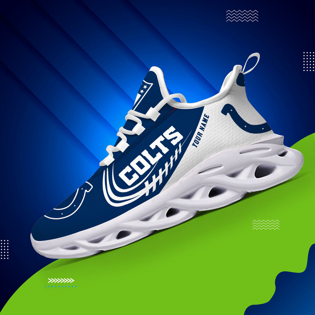 Custom Name – Indianapolis Colts -PERSONALIZED MAX SOUL SHOES