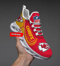Custom Name – Kansas City Chiefs -PERSONALIZED MAX SOUL SHOES