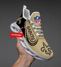 Custom Name – New Orleans Saints -PERSONALIZED MAX SOUL SHOES