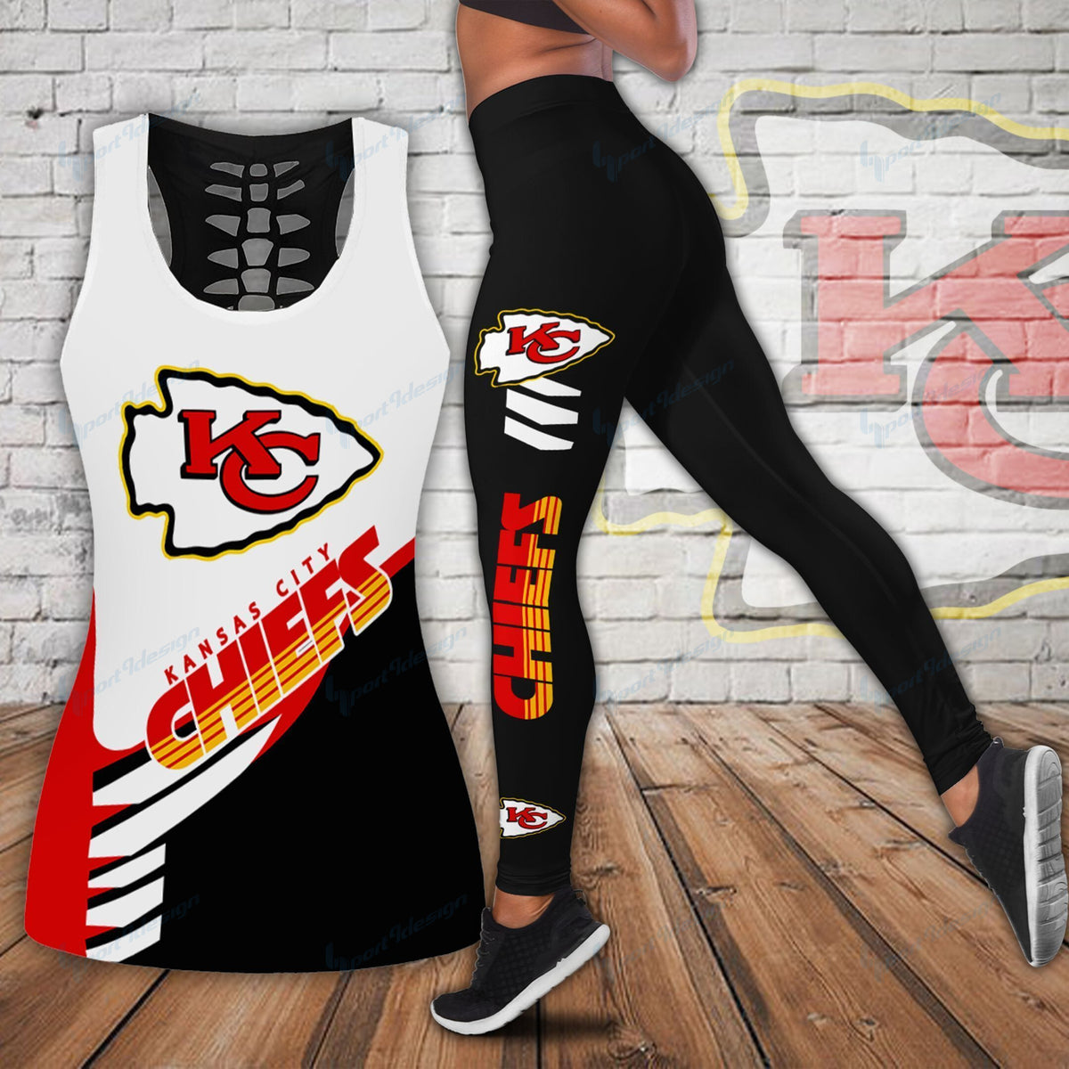 Kansas City Chiefs Leggings/ Tank Top Limited 003