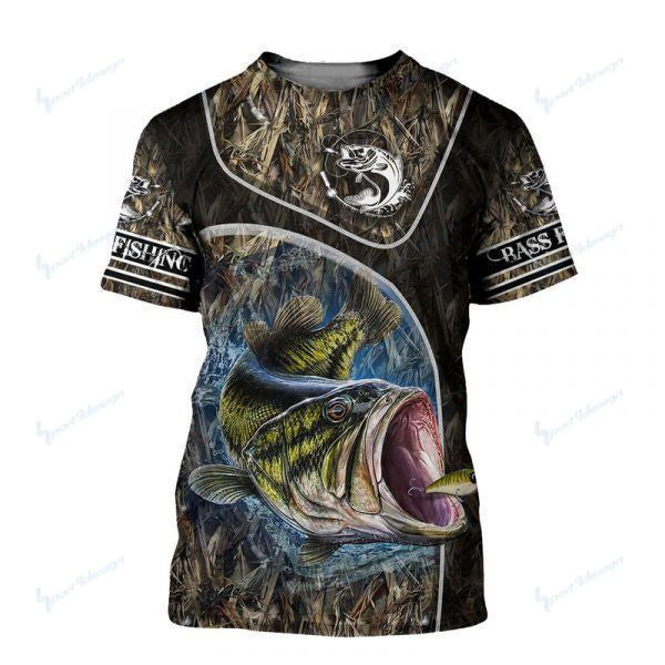 Bass Fishing 3D All 1102 Hoodie Over Print 226
