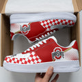 NCAAF Ohio State Buckeyes Air Force Shoes Nicegift AFSW5J6