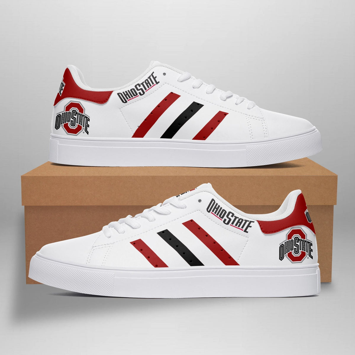 NCAAF Ohio State Buckeyes Skate Shoes Nicegift SKSU8C3