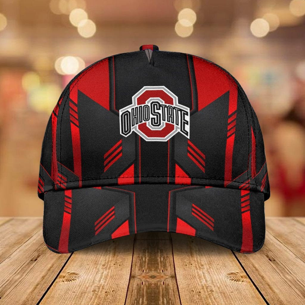 NCAAF Ohio State Buckeyes 3D Cap Nicegift 3DCT7F7