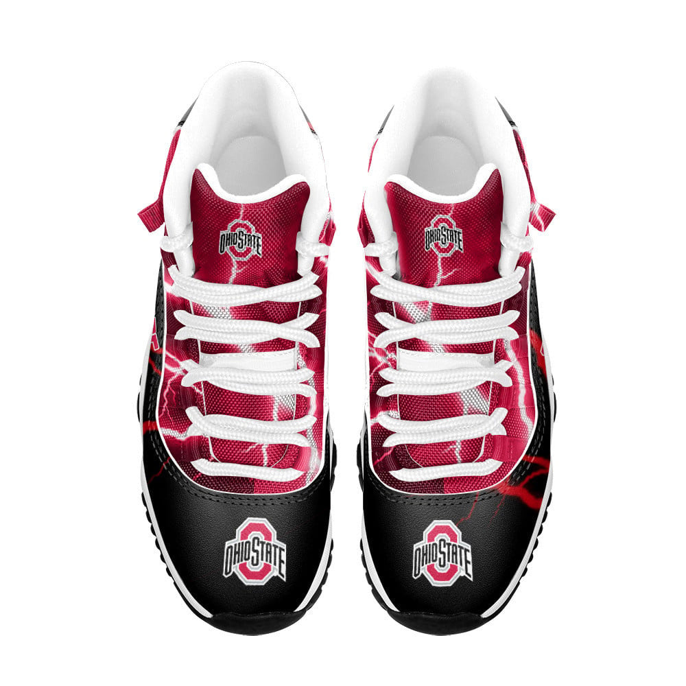 NCAAF Ohio State Buckeyes Air Jordan 11 Shoes Nicegift A11K2N9