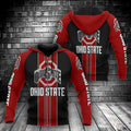 NCAAF Ohio State Buckeyes Zip Hoodie 3D Nicegift 3ZHG2O8