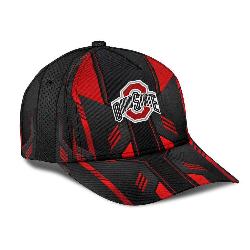 NCAAF Ohio State Buckeyes 3D Cap Nicegift 3DCT7F7